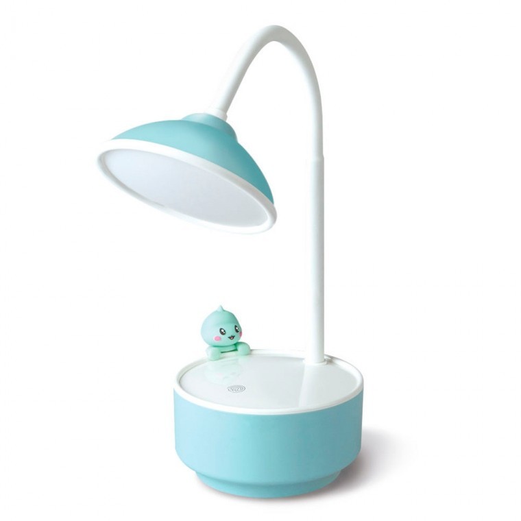 โคมไฟตั้งโต๊ะ GLO ลายการ์ตูนน่ารัก โทนสีพาสเทล LED (สีน้ำเงิน) (GLW-1300)
