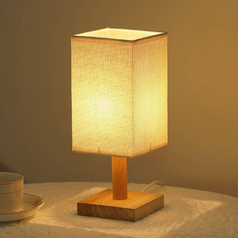 โคมไฟมูดไลท์ LED ไร้สายทรงสี่เหลี่ยม สีวอร์มไลท์