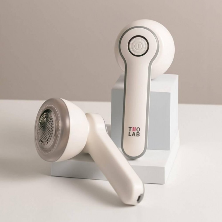 เครื่องกำจัดขนผ้าไร้สายแบบชาร์จได้ 6 ใบมีด M106