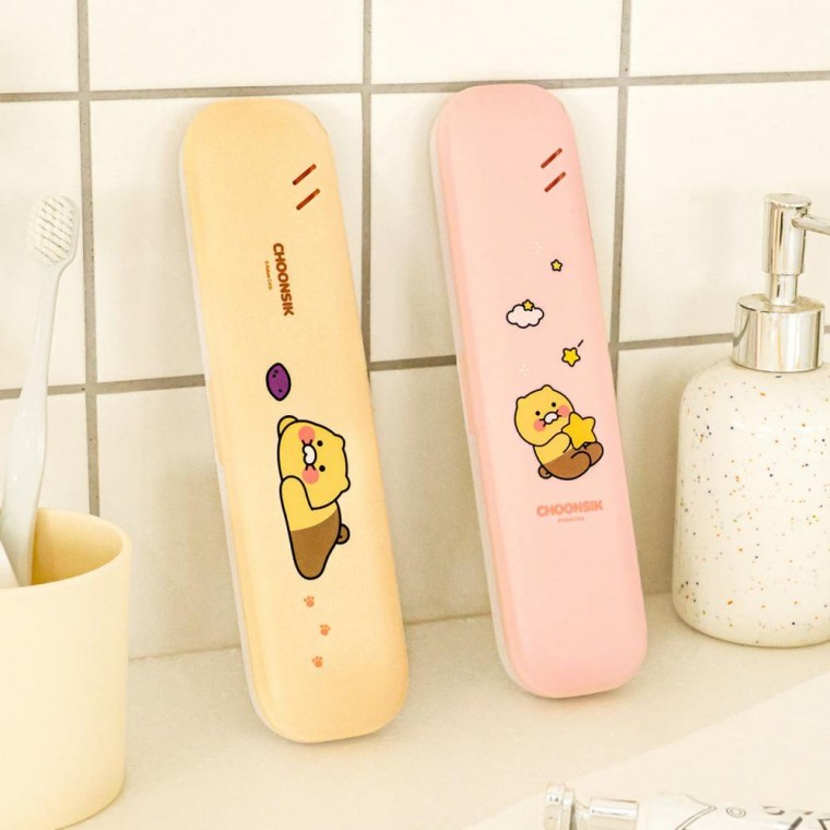 กล่องเก็บแปรงสีฟัน 춘식이 (ชุนชิกี) เพื่อสุขอนามัย