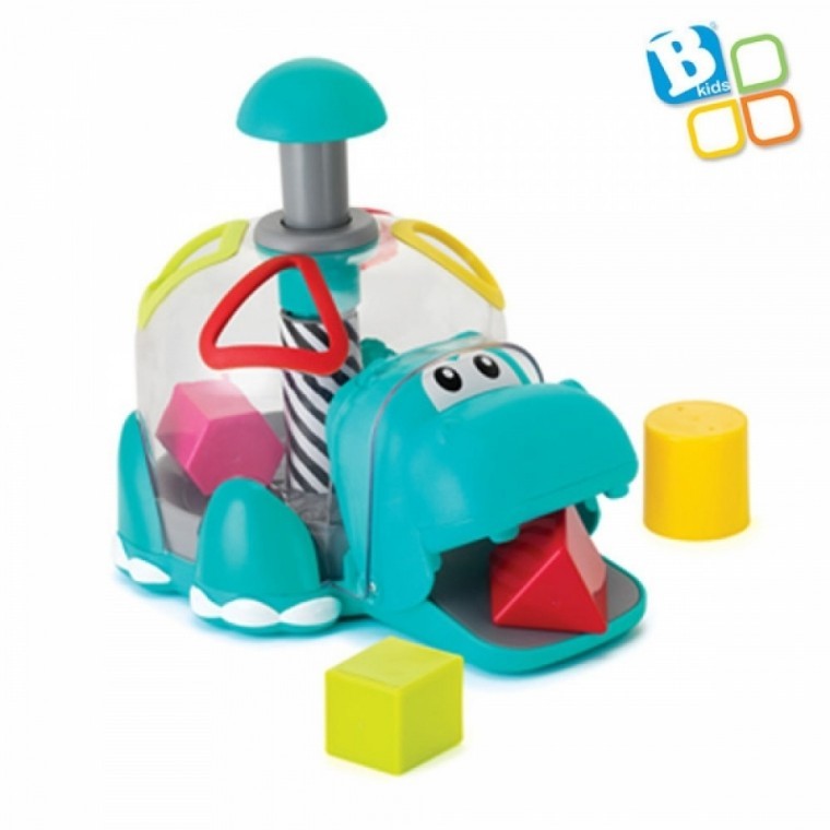 Bkids ฮิปโปของเล่นรูปทรง (073671)
