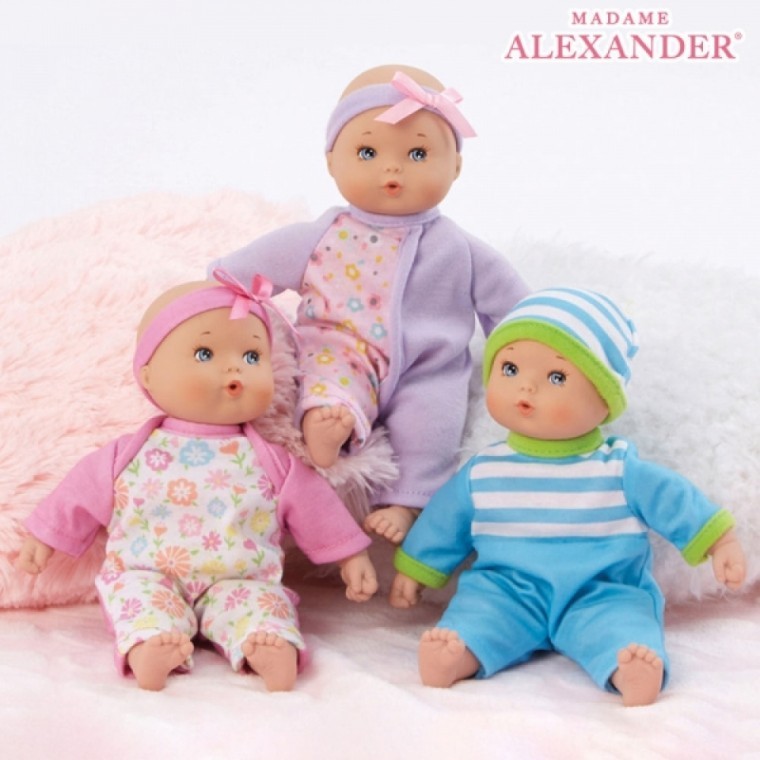 Madame Alexander ชุดตุ๊กตาเด็ก 3 ชิ้น ขนาด 19 ซม. (MA20209)