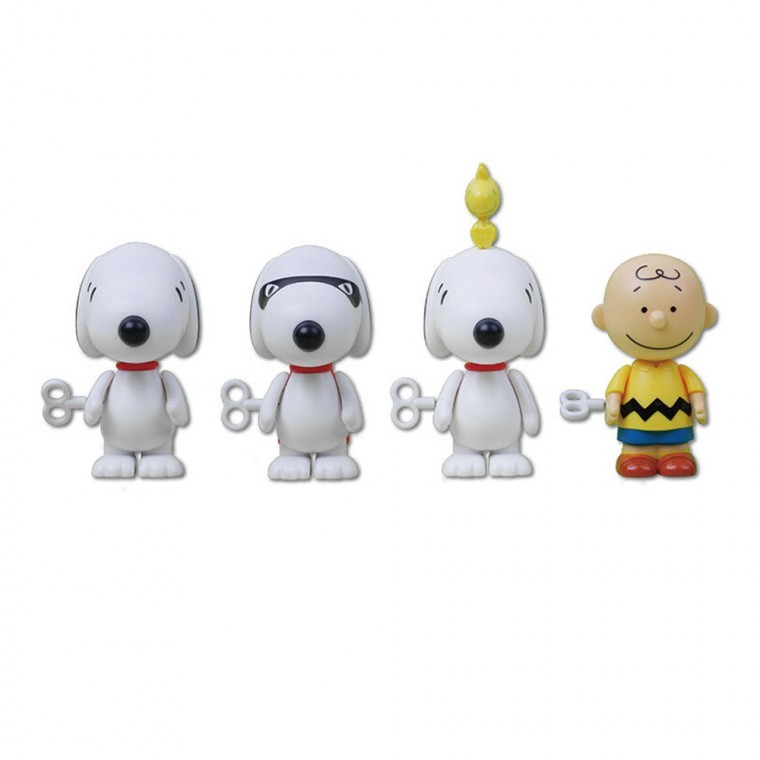 Toy Rock เซ็ตฟิกเกอร์ไขลาน Snoopy 4 ชิ้น