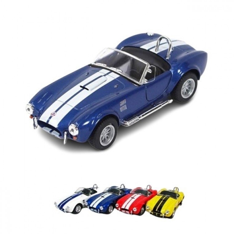 Kinsmart รถของเล่น Shelby Cobra ขนาด 13 ซม. (สุ่มสี)