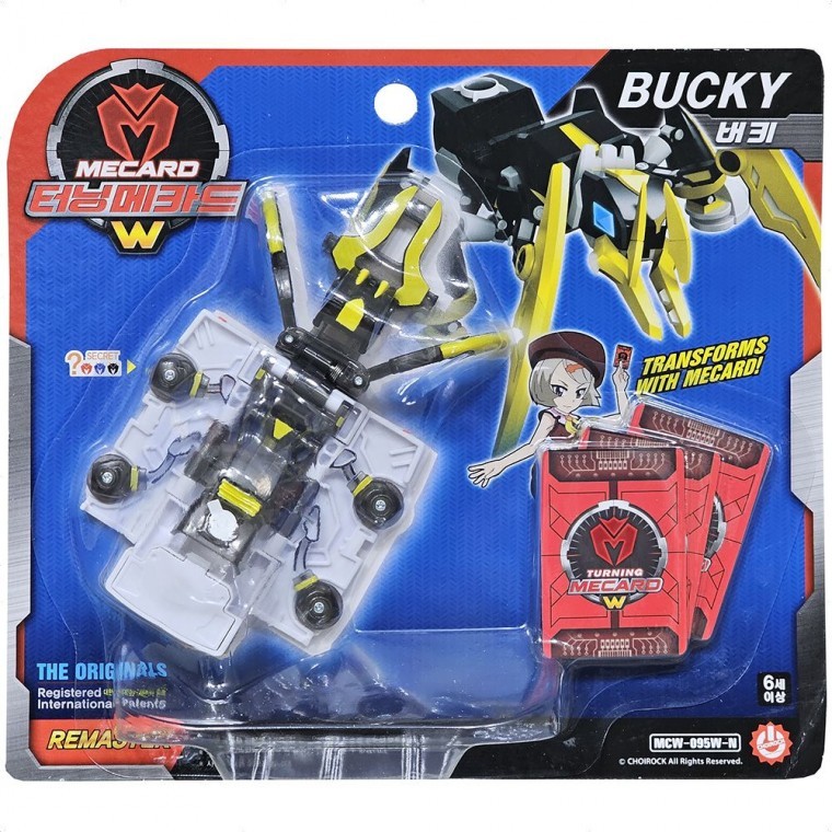 Turning Mecard Remastered Buckey Robot ของขวัญของเล่น