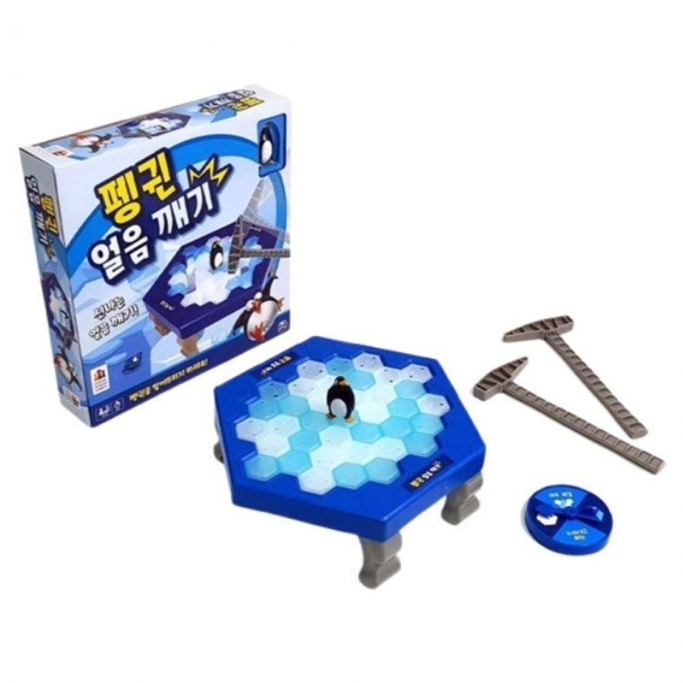 ของเล่นรูเล็ตสุ่ม เกมกระดานทุบน้ำแข็งเพนกวิน ของเล่นสำหรับเด็กเล็ก