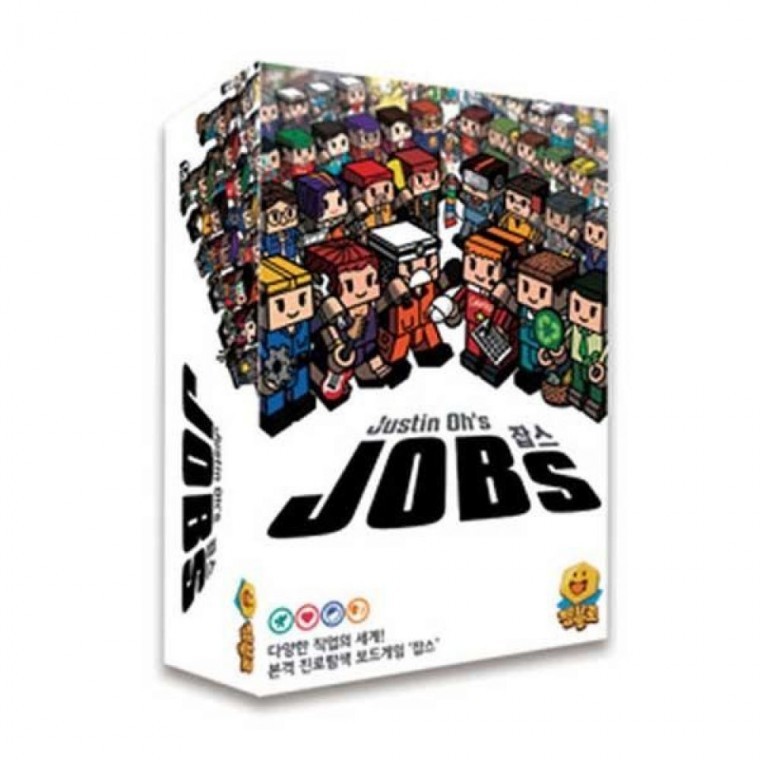 เกมกระดาน Jobs สำหรับเด็ก 7 ขวบขึ้นไป เลือกอาชีพที่เหมาะสมตามความสามารถที่ได้รับ