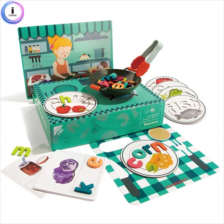 h30 Top Bright ABC Play Food Box (120452)