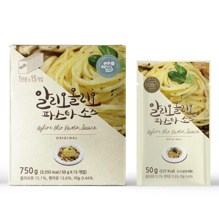 ซอสพาสต้าอัลลิโอโอลิโอ อีซี่เชฟ 50 กรัม x 15 ชิ้น