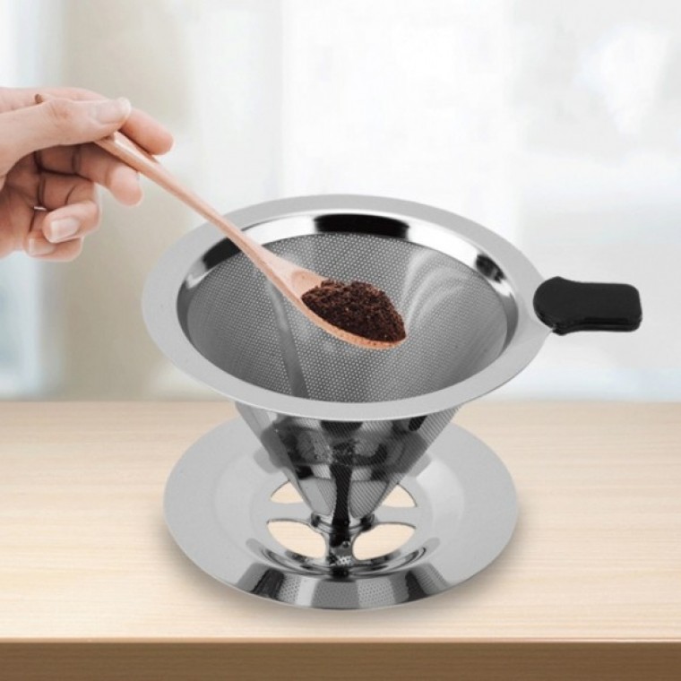 ที่ดริปกาแฟสแตนเลสแบบ Pour-over