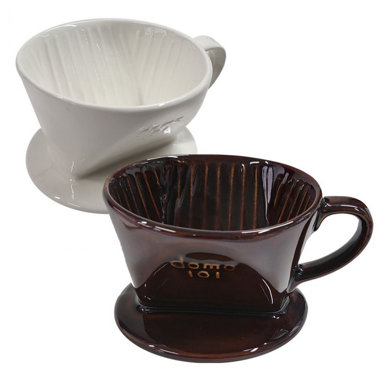 ที่ดริปกาแฟเซรามิก Domo สำหรับ 1-2 ถ้วย