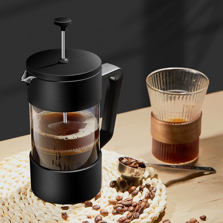 เครื่องชงกาแฟ French Press สำหรับสกัดชาและกาแฟ