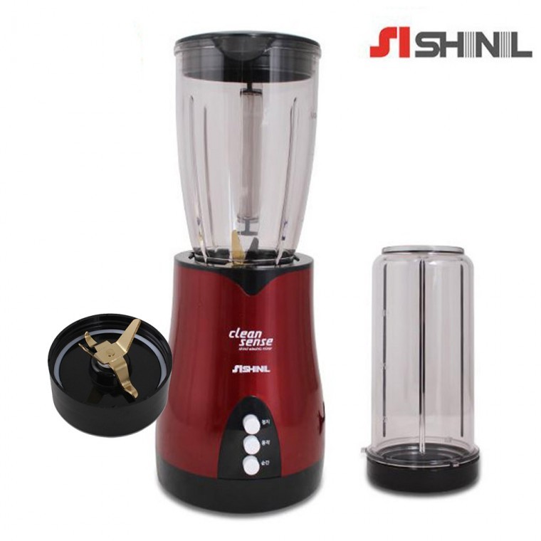 Shinil M99JJAN เครื่องปั่นอเนกประสงค์พร้อมถ้วย 350 มล. สำหรับอาหารทารกและผลไม้ ใบมีดไทเทเนียม