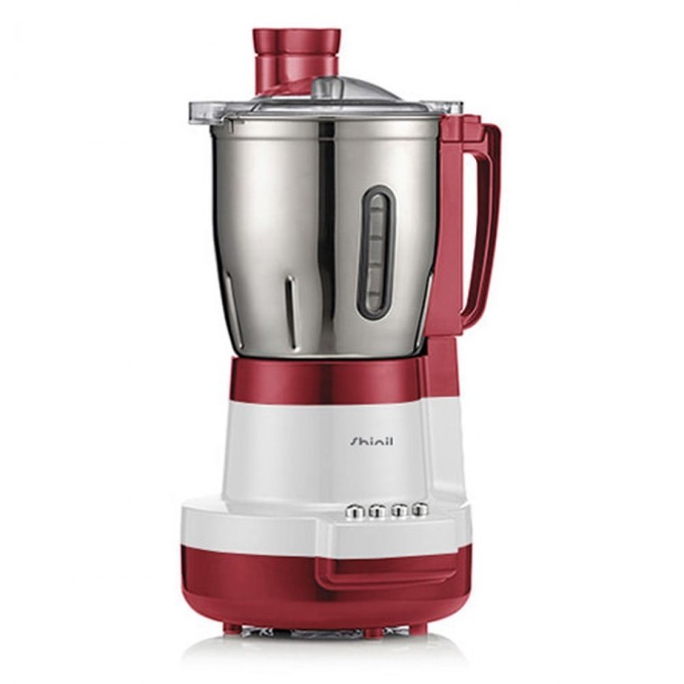 เครื่องปั่น Shinil 4500 สเตนเลสทรงพลังพิเศษความจุขนาดใหญ่สำหรับร้านค้า 4.5 ลิตร