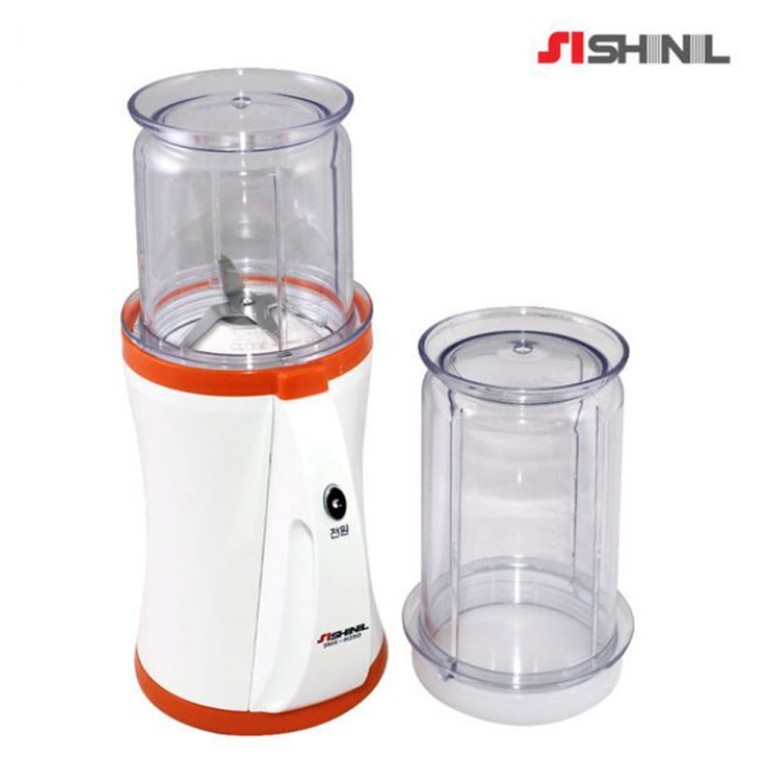 Shinil H250N เครื่องปั่นขนาดเล็กจากเกาหลี เครื่องปั่นผลไม้ ใบมีดรูปกากบาทสำหรับใช้ในบ้าน