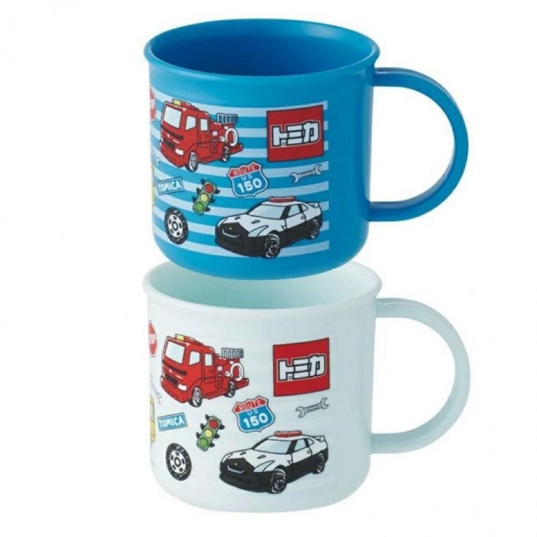 ชุดแก้วน้ำมีหูหิ้ว Skater Tomica 200 มล. 2 ชิ้น