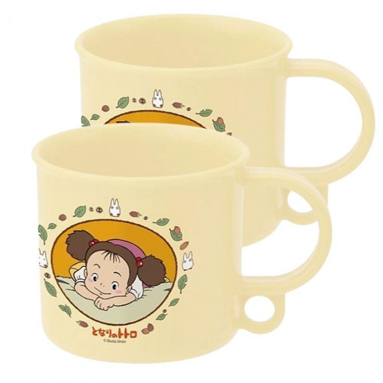 ชุดแก้วน้ำมีหูหิ้ว Totoro Mei 200 มล. 2 ชิ้น