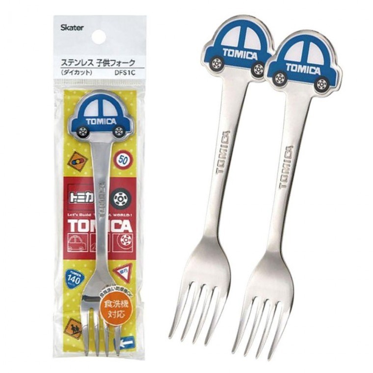 ส้อมสเตนเลส Tomica 2 ชิ้น