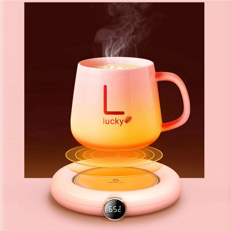 ที่อุ่นแก้วดิจิทัลสำหรับแก้วกาแฟ นม และขวดนม