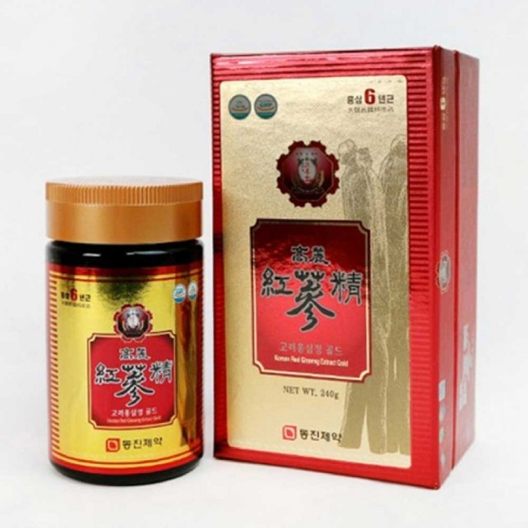 โสมแดงเกาหลี 6 ปี สารสกัดโสมแดงเข้มข้น 240g จินเซนโนไซด์