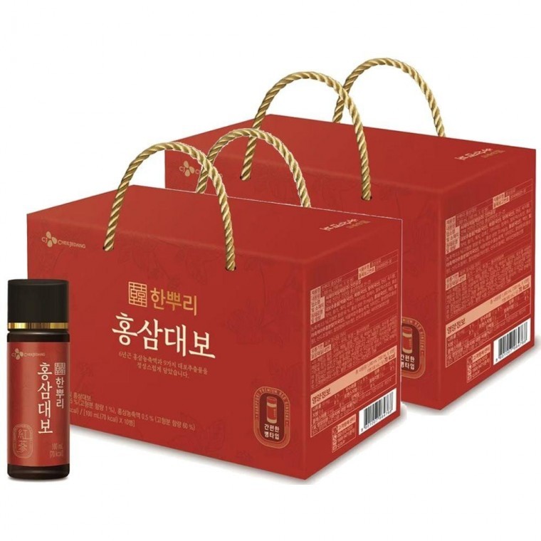 CJ CheilJedang ฮันปปูรี ฮงซัมแดโบ 100ML x20 ขวด