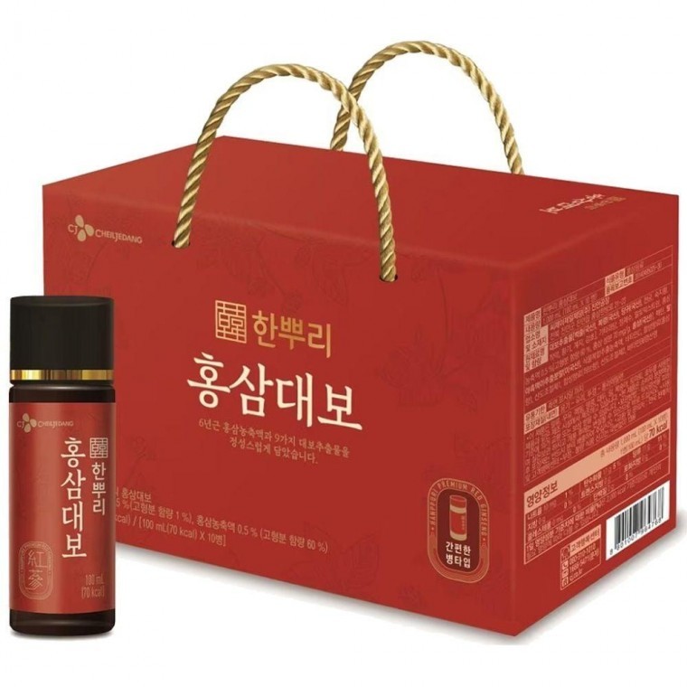 CJ CheilJedang ฮันปปูรี ฮงซัมแดโบ 100ML x10 ขวด