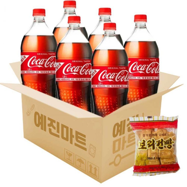 Yejin Mart Coca-Cola สำหรับธุรกิจ 1.25L x 6 ขวด PET