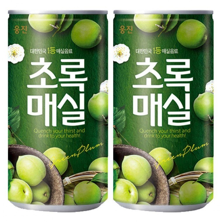 Chorok Maesil 180ml x 60 กระป๋อง (30 กระป๋อง x 2 กล่อง)