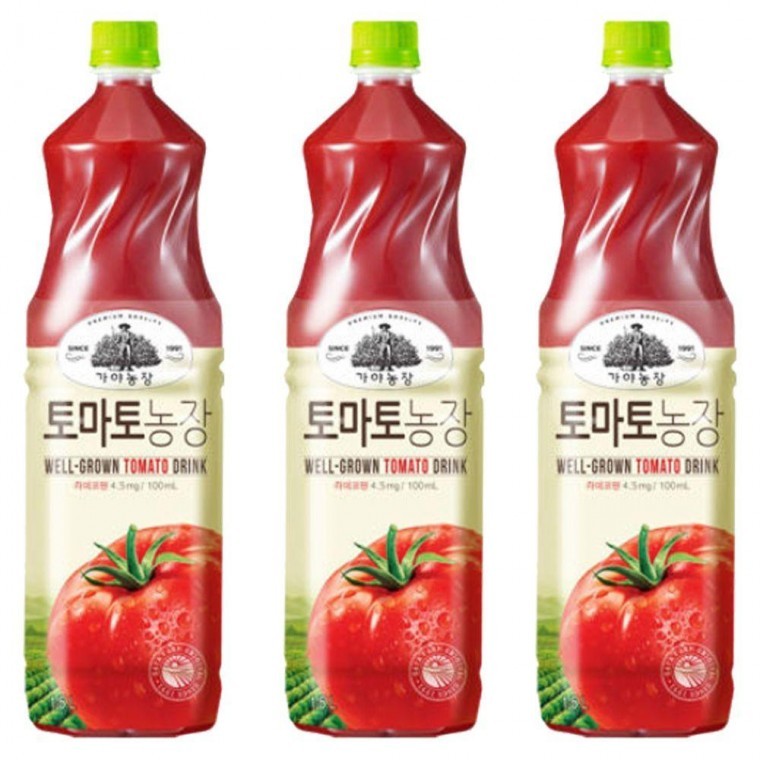Tomato Farm Juice 1.5L x 12 ขวด PET