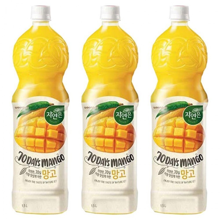 Jayeoneun Mango Juice 1.5L x 12 ขวด PET