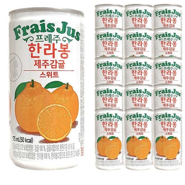 Preju Sweet Hallabong 175ml x 60 กระป๋อง (30 กระป๋อง x 2 กล่อง)