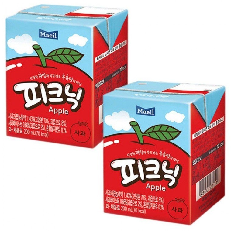 Maeil Picnic Apple 200ml 24 แพ็ค