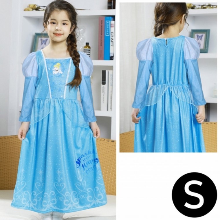 ชุดใส่อยู่บ้านแขนยาวเจ้าหญิงซินเดอเรลล่าแบบธรรมดา รุ่น 21 (S)