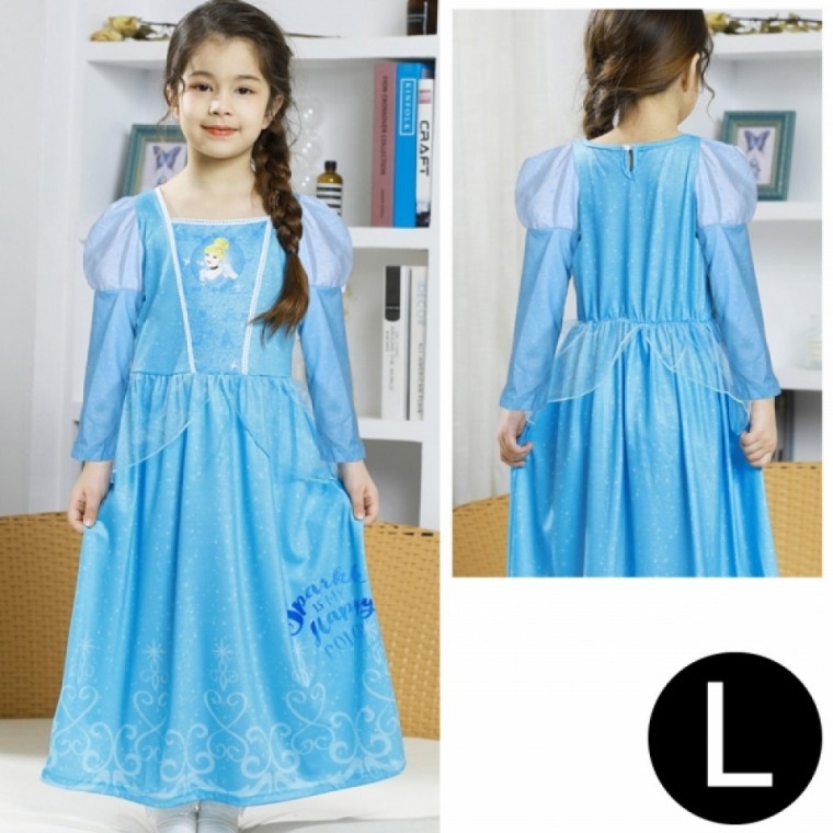 ชุดใส่อยู่บ้านแขนยาวเจ้าหญิงซินเดอเรลล่าแบบธรรมดา รุ่น 21 (L)