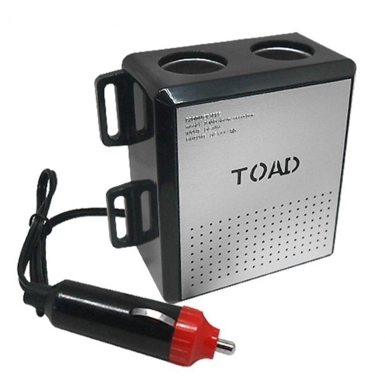 กล่องซ็อกเก็ตแปลงไฟลง Todd 8A (2 ช่อง 0496) ซ็อกเก็ตมัลติ
