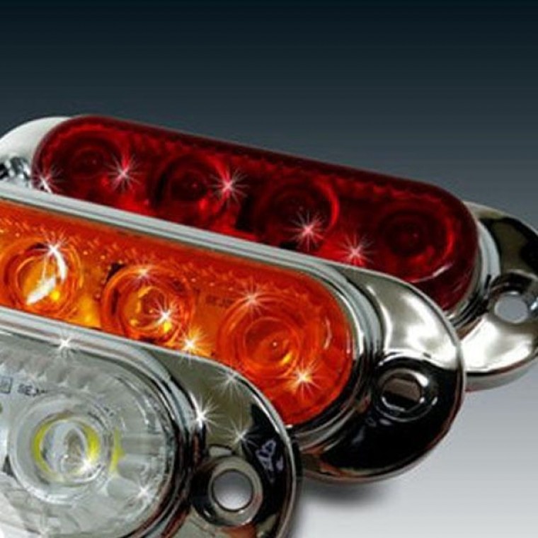 ไฟแสดงตำแหน่งรถยนต์ LED 4 ดวง ไฟแสดงช่องว่างรถยนต์ ไฟด้านข้าง ไฟใต้ท้องรถ