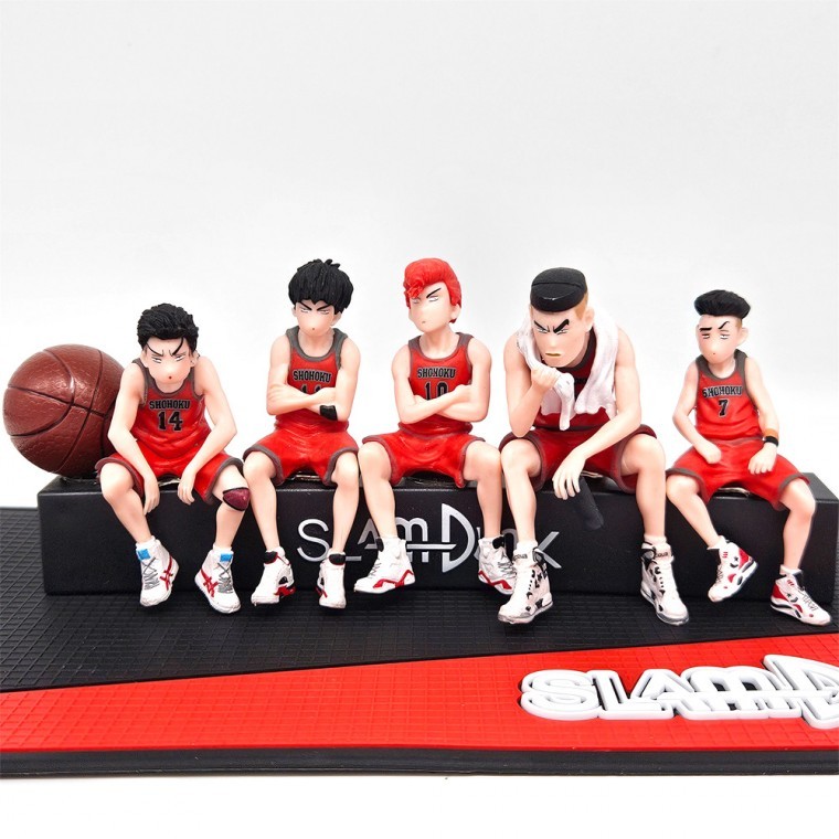 ป้ายเบอร์โทรศัพท์แบบ Slum Dunk สำหรับรถยนต์ ของตกแต่งสำหรับจอดรถ