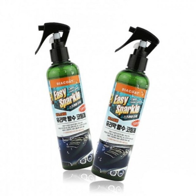อีซี่ สปาร์คเคิล น้ำยาเคลือบแก้วและกันน้ำ 250mL น้ำยาขัดเงา แว็กซ์สำหรับรถยนต์