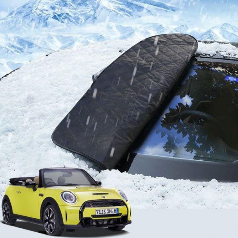 ผ้าคลุมกันฝ้ากระจกหน้ารถยนต์ Mini Cooper กันแดด