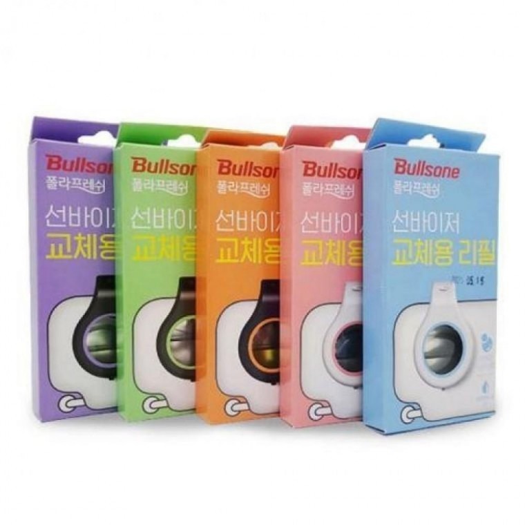 Bullsone Polar Family Fresh ที่บังแดดแบบเปลี่ยนได้ น้ำหอมปรับอากาศในรถยนต์แบบรีฟิล