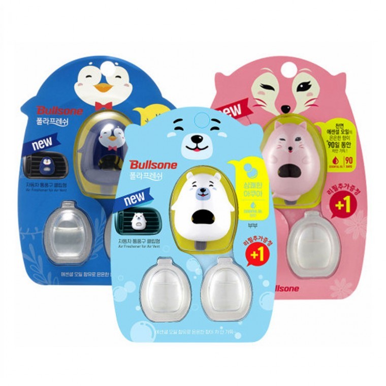 Bullsone Polar Fresh Diffuser แบบช่องแอร์ Polar Family แถมฟรีแบบรีฟิล