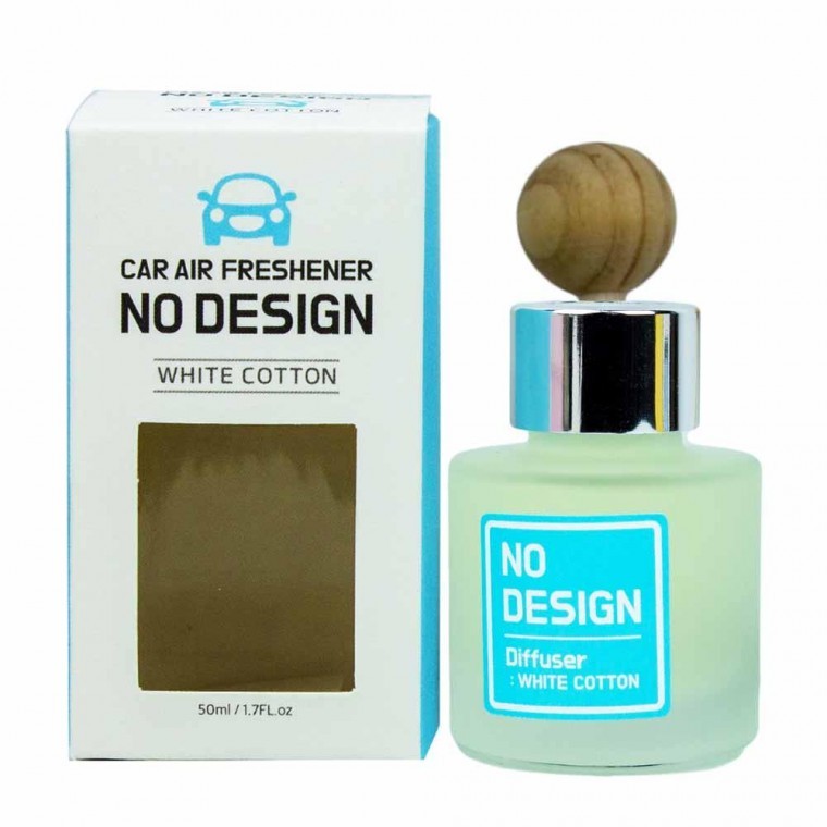 No Design Diffuser ในรถยนต์ White Cotton 50 มล.