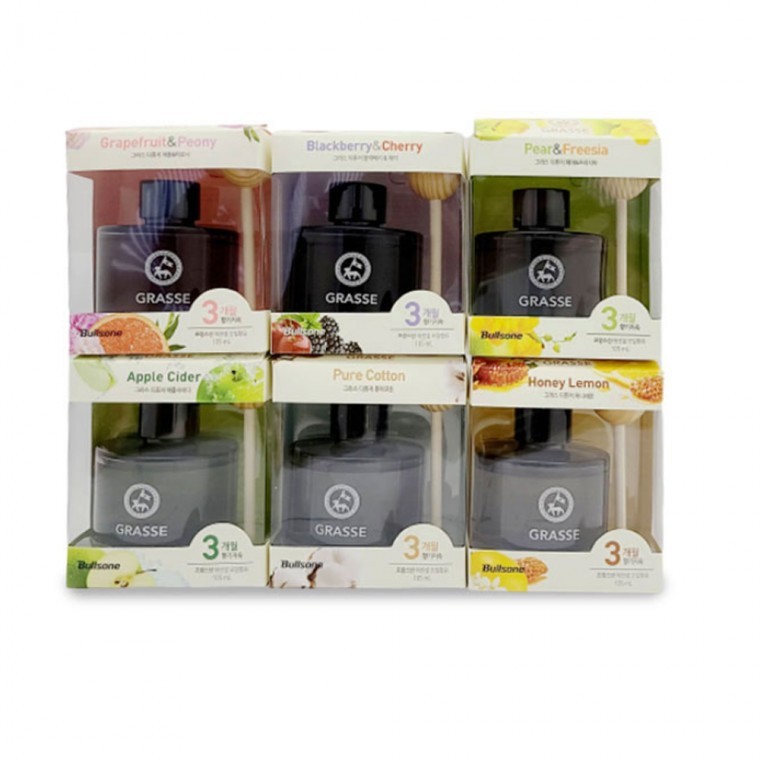 Bullsone Grasse Diffuser 105 มล. น้ำหอมปรับอากาศในรถยนต์พรีเมียม