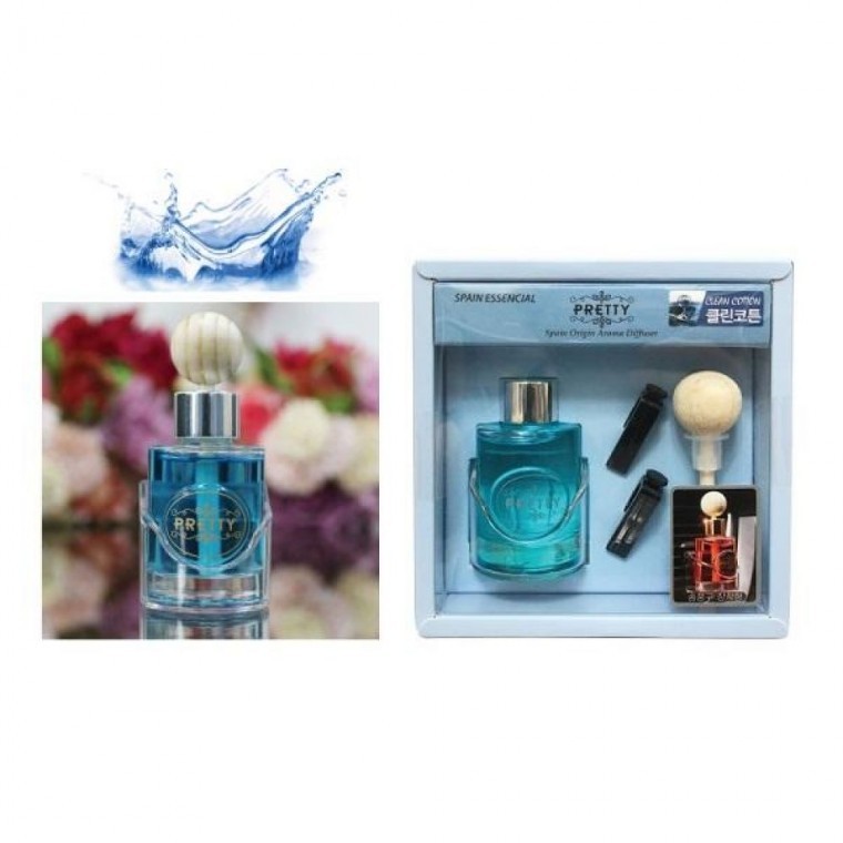 Pretty Scentec Diffuser กลิ่น Clean Cotton สำหรับเครื่องฟอกอากาศ น้ำหอมปรับอากาศ Diffuser ในรถยนต์