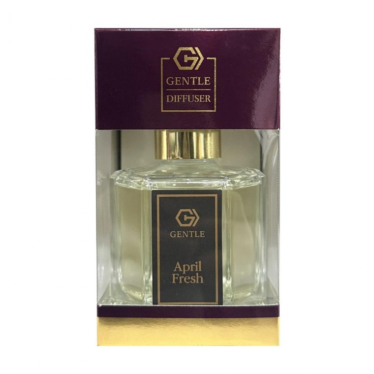 Gentle Premium Diffuser น้ำหอมปรับอากาศในรถยนต์ สำหรับห้อง 120 มล. กลิ่น April Fresh
