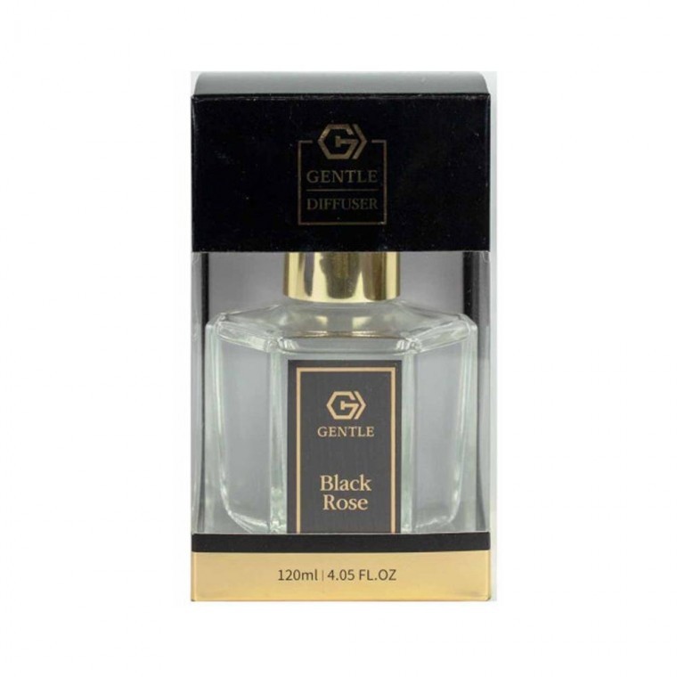 Gentle Premium Diffuser น้ำหอมปรับอากาศในรถยนต์ สำหรับห้อง 120 มล. กลิ่น Black Rose