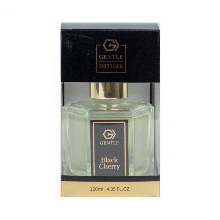 Gentle Premium Diffuser น้ำหอมปรับอากาศในรถยนต์ สำหรับห้อง 120 มล. กลิ่น Black Cherry