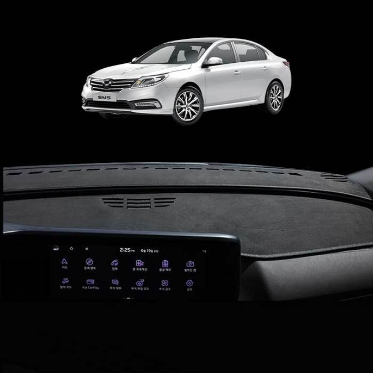 แผ่นปิดหน้าปัด Suede Non-Slip สำหรับรถยนต์ Renault SM5