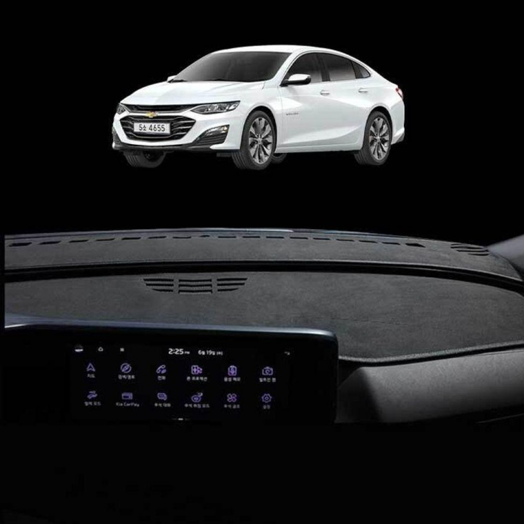 แผ่นปิดหน้าปัด Suede Non-Slip สำหรับรถยนต์ Chevrolet Malibu
