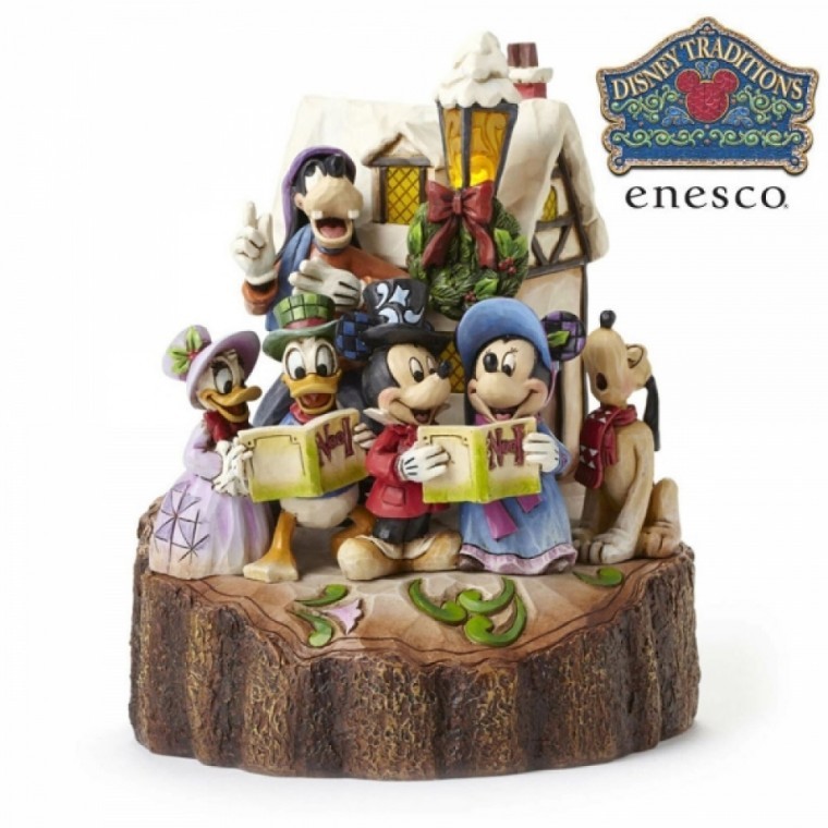 Enesco Figure Christmas Carol Song (E4046025)